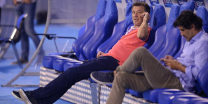 20.08.2013., Zagreb - Trening GNK Dinamo na maksimirskom stadionu uoci sutrasnje prve utakmice cetvrtog pretkola Lige prvaka protiv becke Austrije. Zdravko Mamic. Photo: Marko Prpic/PIXSELL