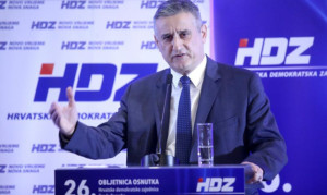 03.02.2016., Zagreb - U hotelu Panorama odrzano je svecano obiljezavanje 26. obljetnice osnutka Hrvatske demokratske zajednice. Tomislav Karamarko. Photo: Igor Kralj/PIXSELL