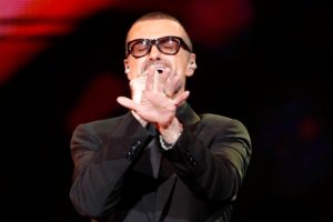 British singer George Michael performs on stage during his "Symphonica" tour concert in Berlin September 5, 2011. REUTERS/Tobias Schwarz