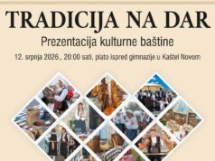 Blago zavičaja Visoke od Unešića do Kaštela – Plato ispred gimnazije, Kaštel Novi