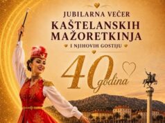 Večer kaštelanskih mažoretkinja – Polinovac 8 (igralište), Kaštel Novi